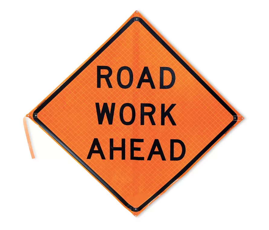 Road Work Ahead